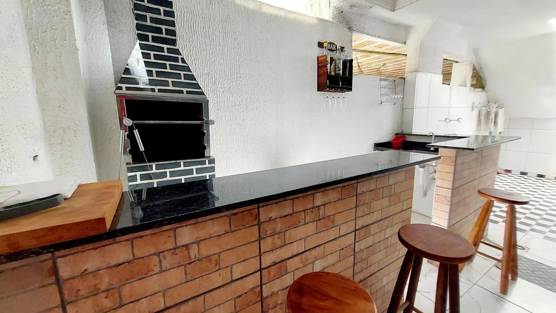 度假居 Casa Espacosa 3 Quartos Sala Cozinha E Churrasqueira